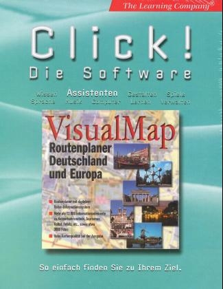 VisualMap, Routenplaner Deutschland und Europa, 1 CD-ROM