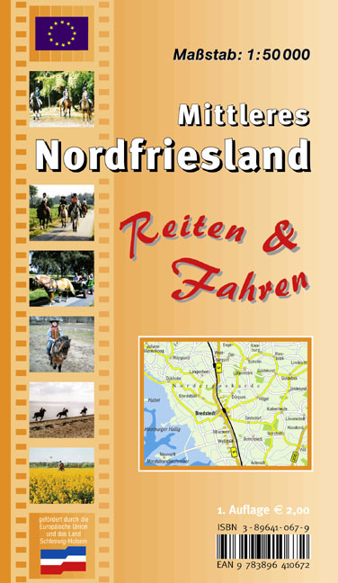 Nordfriesland (Mittleres) Reiterkarte - Sascha René Tacken