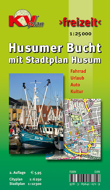 Husumer Bucht mit Stadtplan Husum - Sascha René Tacken