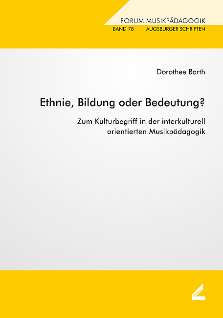 Ethnie, Bildung oder Bedeutung? - Dorothee Barth