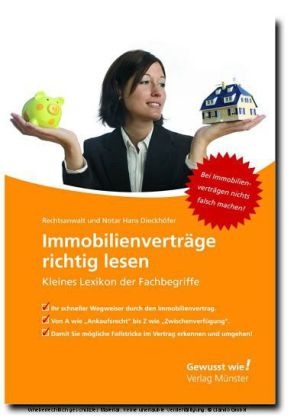 Immobilienverträge richtig lesen - Hans Dieckhöfer