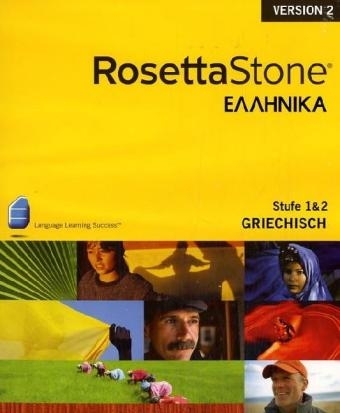 Rosetta Stone Version 2 Level 1&2. Vollständiger Sprachkurs mit 210 Lektionen. Für Anfänger, Fortgeschrittene und Wiedereinsteiger / Griechisch