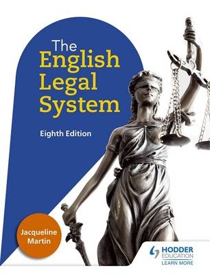 English Legal System Eighth Edition -  Jacqueline Martin