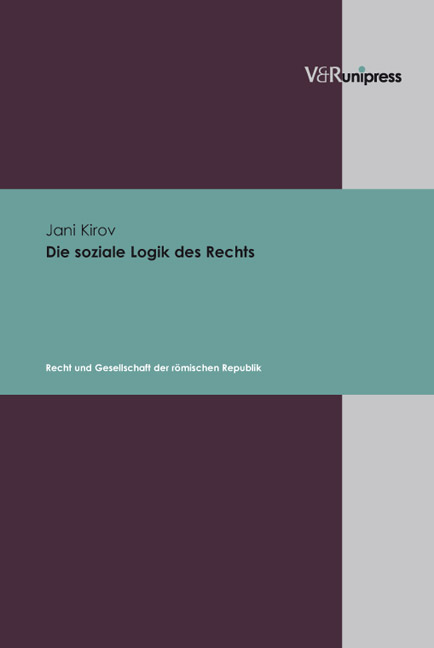 Die soziale Logik des Rechts - Jani Kirov