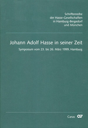 Adolf Hasse in seiner Zeit - 