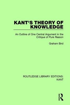 Kant's Theory of Knowledge -  Graham Bird
