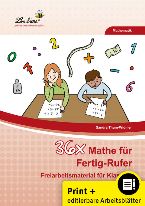 36x Mathe für Fertig-Rufer - Sandra Thum-Widmer
