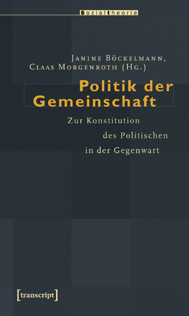 Politik der Gemeinschaft - 