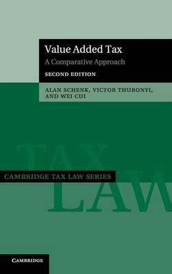 Value Added Tax - Alan Schenk, Victor Thuronyi, Wei Cui