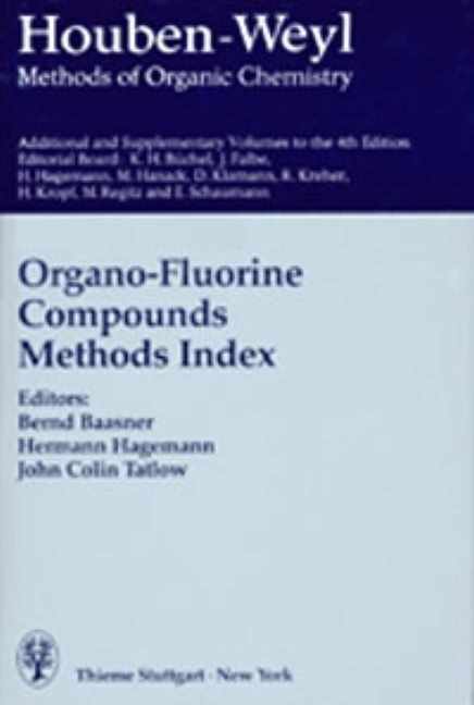 Houben-Weyl Methods of Organic Chemistry Vol. E 23c/1, 4th Edition Supplement