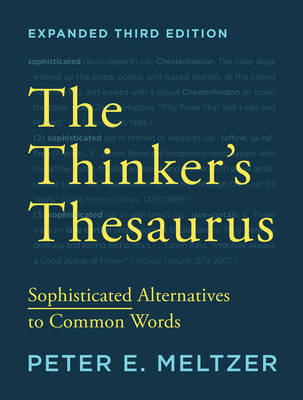 The Thinker's Thesaurus - Peter E. Meltzer
