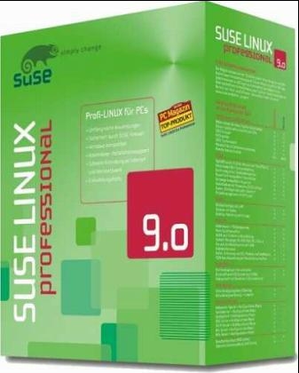 SuSE Linux 9.0 Professional, Vollversion, CD-ROMs