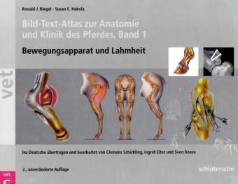 Bild-Text-Atlas zur Anatomie und Klinik des Pferdes - Ronald J Riegel, Susan E Hakola