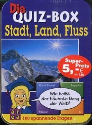 Die Quiz-Box Stadt, Land, Fluss