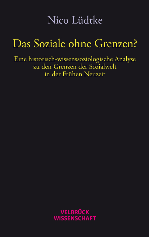 Das Soziale ohne Grenzen? - Nico Lüdtke