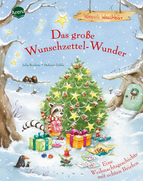 Wassili Waschbär - Das große Wunschzettel-Wunder - Julia Boehme, Stefanie Dahle