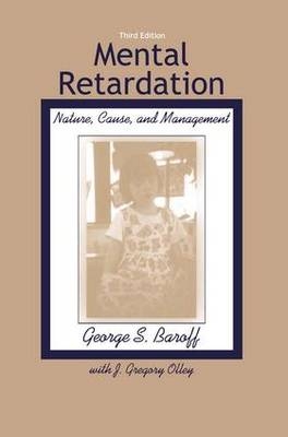Mental Retardation -  George S. Baroff,  J. Gregory Olley