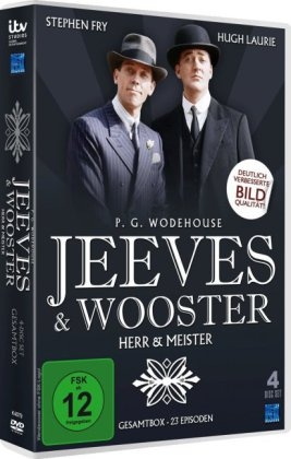 Jeeves & Wooster - Gesamtedition. Vol.1+2, 4 DVDs