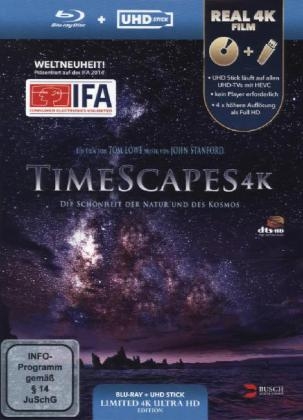 TimeScapes 4K (UHD Stick in Real 4K +, 1 Blu-ray (Limited Edition)