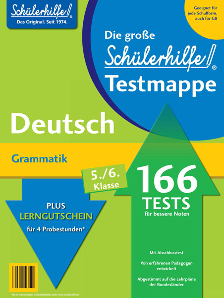 Testmappe Deutsch Grammatik (Kl. 5.-6.)