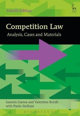 Competition Law - Ioannis Lianos, Valentine Korah, Paolo Siciliani