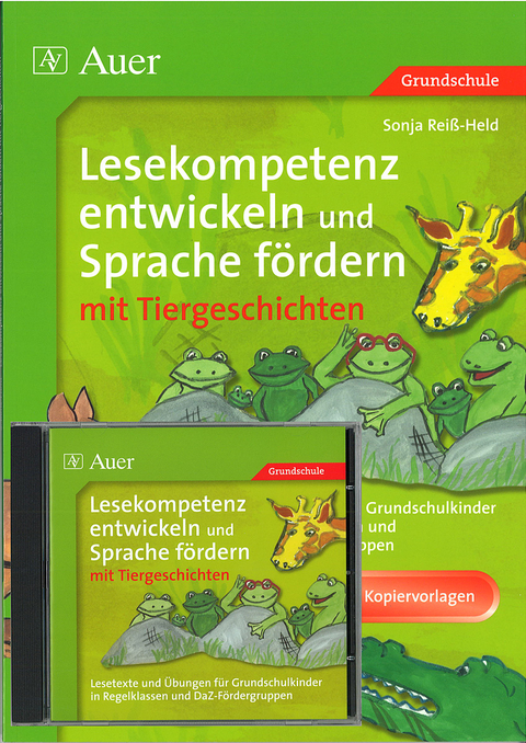 Lesekompetenz entwickeln und Sprache fördern mit Tiergeschichten - Paket - Sonja Reiß-Held