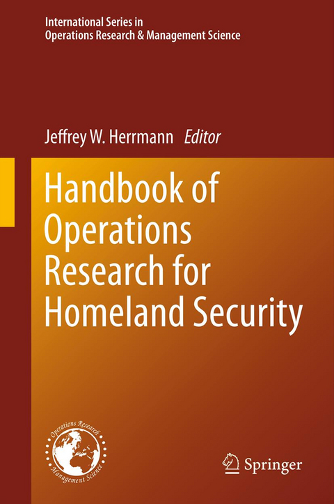 Handbook of Operations Research for Homeland Security - 