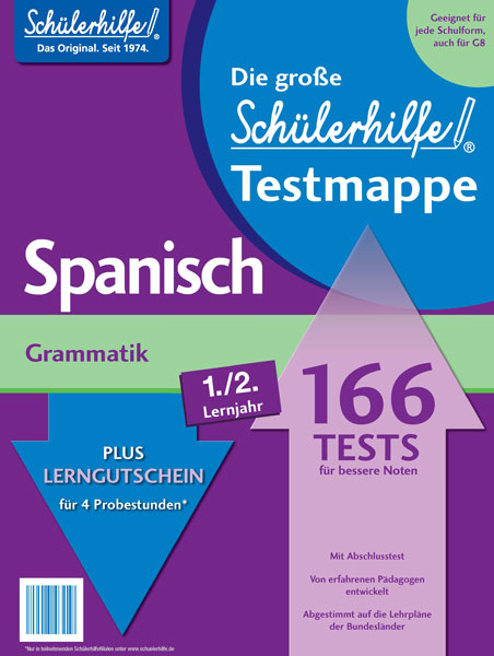 Testmappe Spanisch Grammatik (Lernjahr 1.-2.)