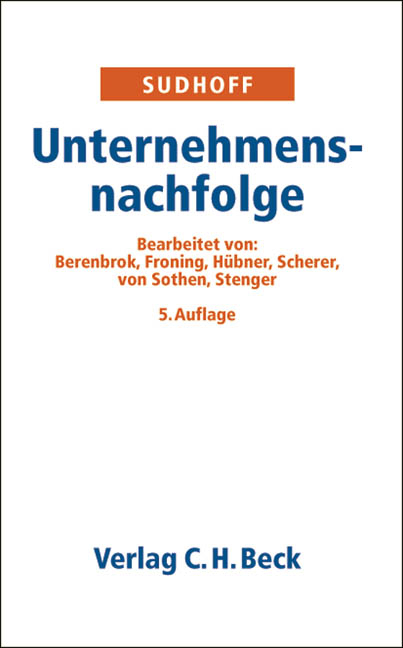 Unternehmensnachfolge - Heinrich Sudhoff