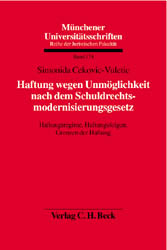 Haftung wegen Unmöglichkeit nach dem Schuldrechtsmodernisierungsgesetz - Simonida Cekovic-Vuletic