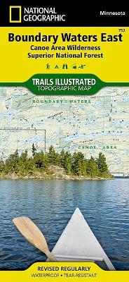 Boundary Waters, East, Superior National Forest - National Geographic Maps