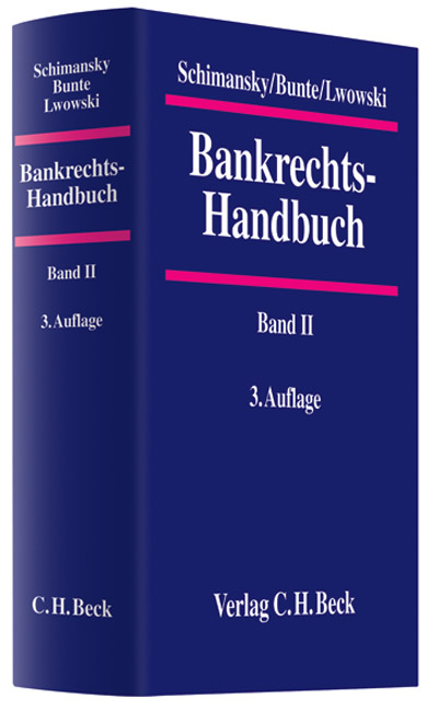 Bankrechts-Handbuch  Band II - 