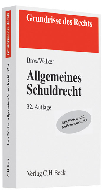 Allgemeines Schuldrecht - Hans Brox, Wolf D Walker