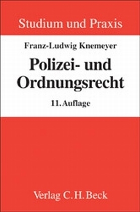 Polizei- und Ordnungsrecht - Franz L Knemeyer
