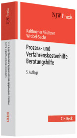 Prozess- und Verfahrenkostenhilfe, Beratungshilfe - Elmar Kalthoener