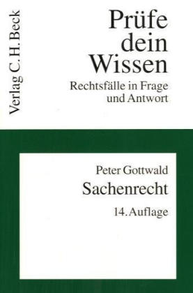 Sachenrecht - Peter Gottwald