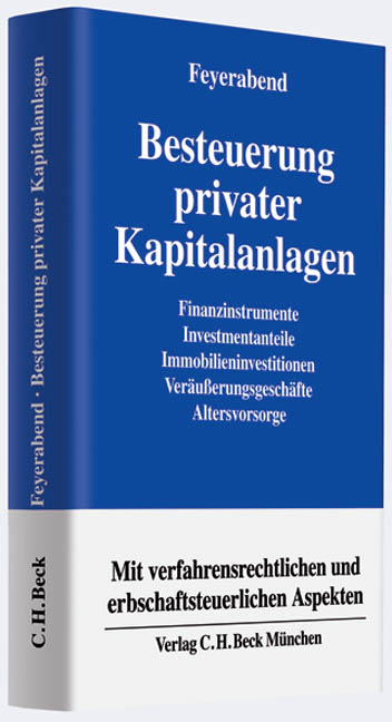 Besteuerung privater Kapitalanlagen - 