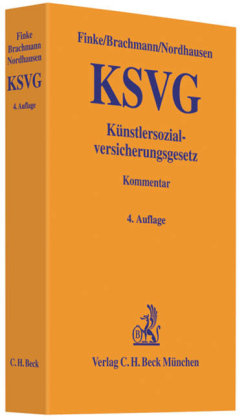 Künstlersozialversicherungsgesetz - Hugo Finke, Wolfgang Brachmann, Willy Nordhausen