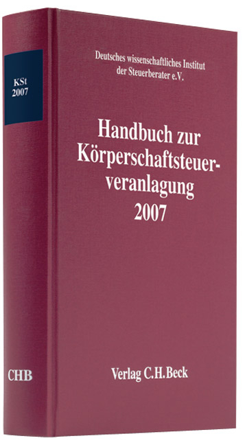 Handbuch zur Körperschaftsteuerveranlagung 2007 - 