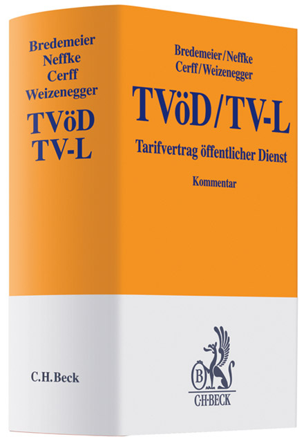 TVöD/TV-L - Jörg Bredemeier, Reinhard Neffke, Gabriele Cerff, Wolfgang Weizenegger, Sabine Baßler