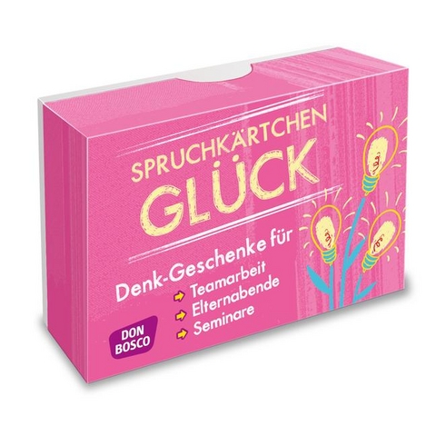 Spruchkärtchen Glück - Margit Franz