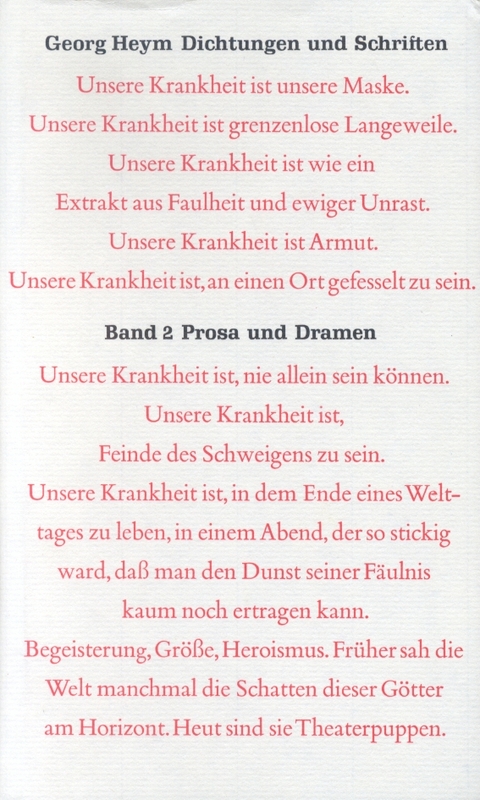 Dichtung und Schriften Bd. 2: Prosa und Dramen - Karl Ludwig Schneider, Carl Schmigelski