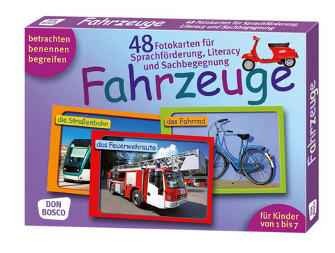 Fahrzeuge. 48 Fotokarten für Sprachförderung, Literacy und Sachbegegnung - Monika Lehner