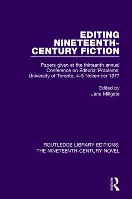 Editing Nineteenth-Century Fiction - 