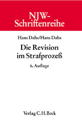 Die Revision im Strafprozeß - Hans Dahs