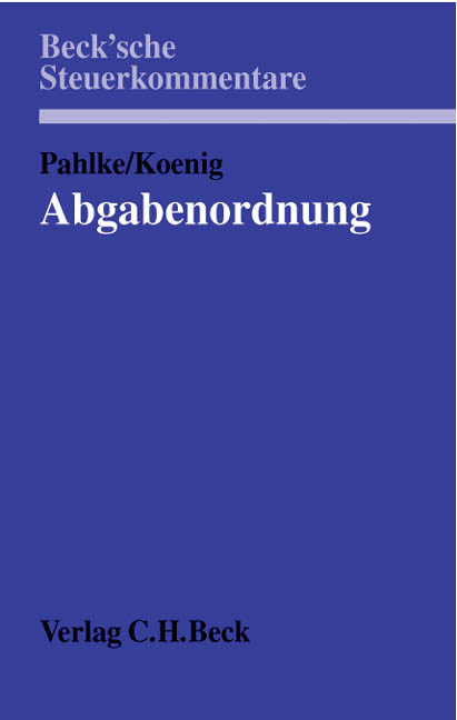 Abgabenordnung - 