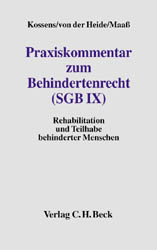 Praxiskommentar zum Behindertenrecht (SGB IX) - 