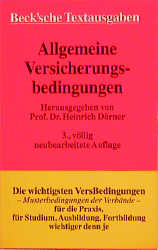 Allgemeine Versicherungsbedingungen - Heinrich Dörner