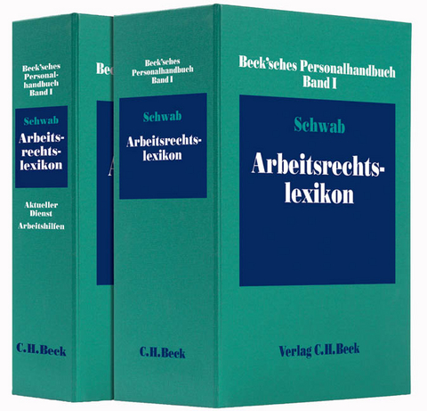 Beck'sches Personalhandbuch Bd. I: Arbeitsrechtslexikon - 