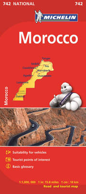Michelin Map Africa Morocco 742 -  Michelin